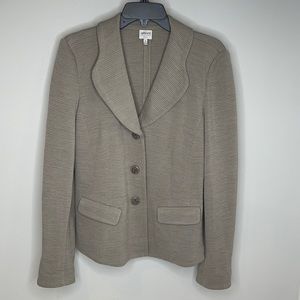 Armani Collezioni Gray Blazer in Size 10